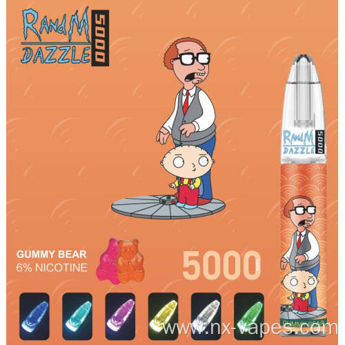 RandM Dazzle 5000 RGB Light Glowing Pod Device